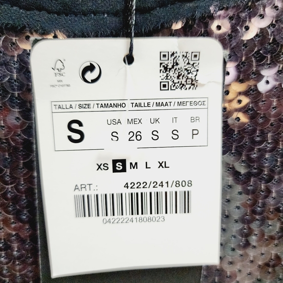 Zara Sequined Top - Picture 6 of 7